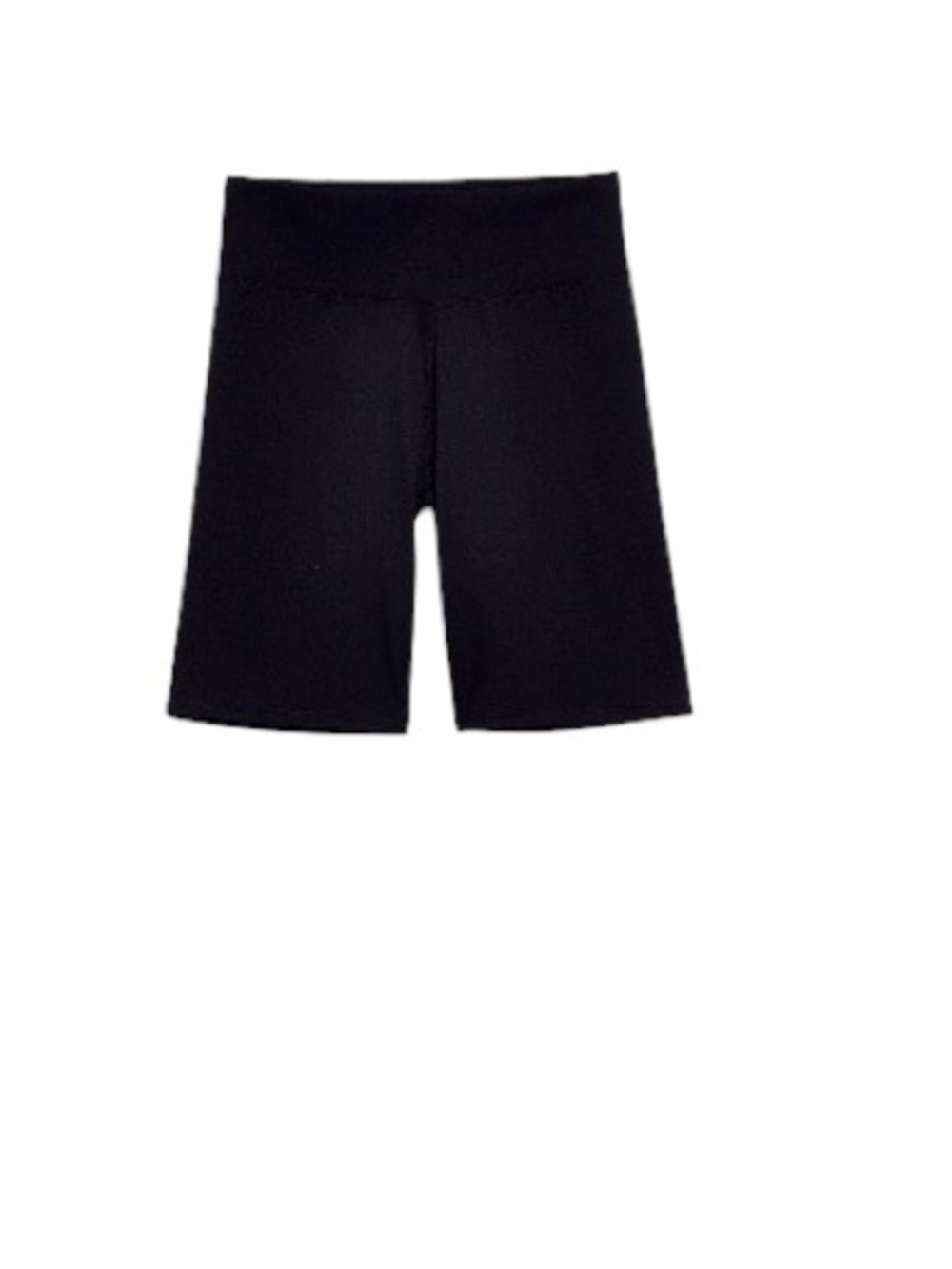 Madewell MWL Form High-Rise 7" Biker Shorts in True Black Size M - Picture 2 of 6